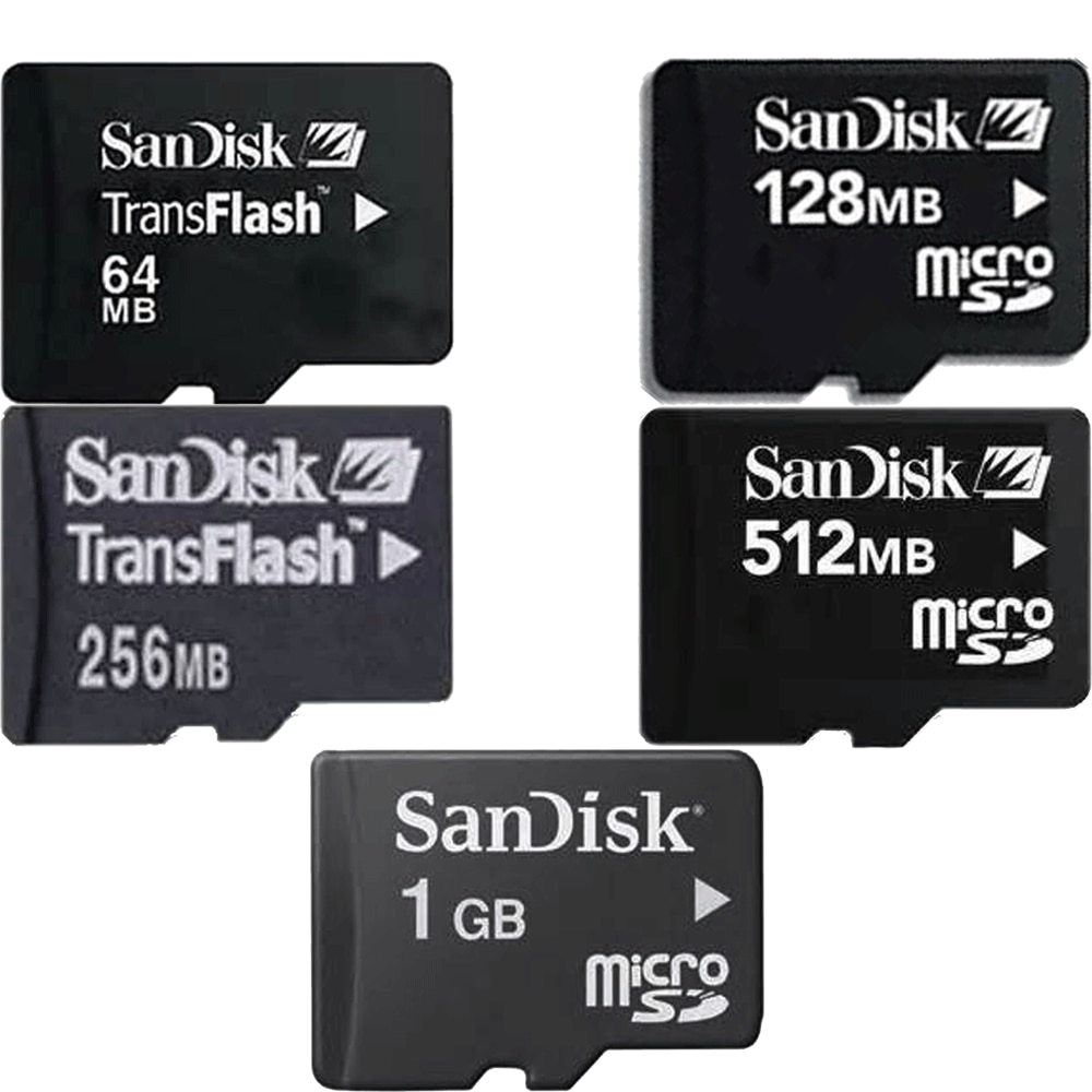 Sandisk 64M 128M 256M 512MB 32GB 16GB 8GB 4GB 2GB 1G..